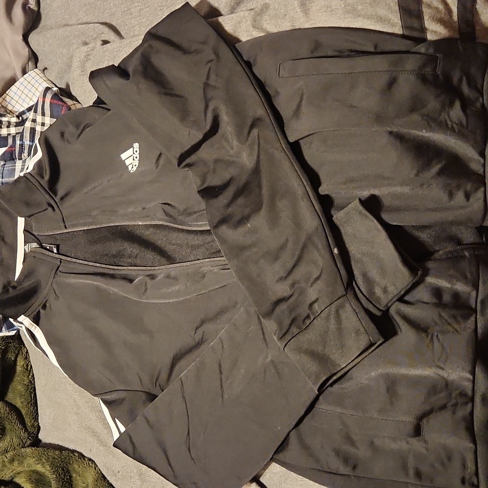 Adidas track suit jacket